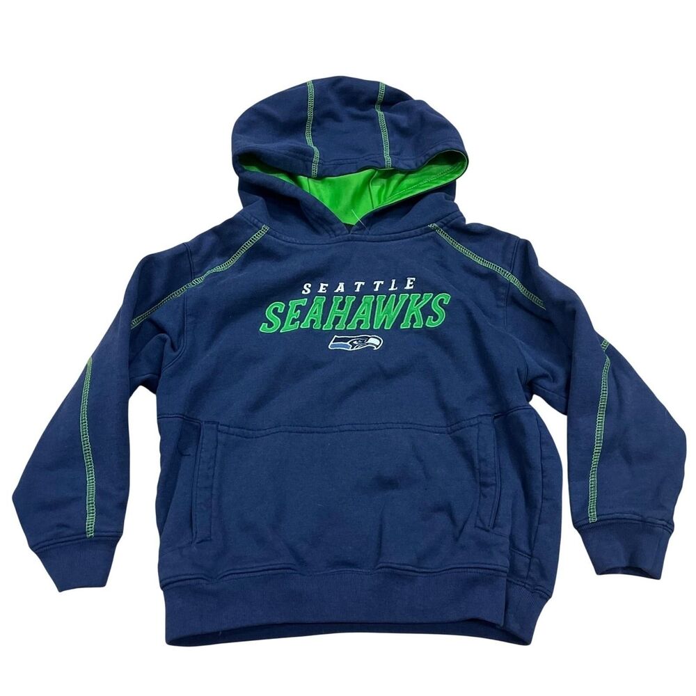 Reebok NFL Seattle Seahawks Kids Hoodie Youth Medium